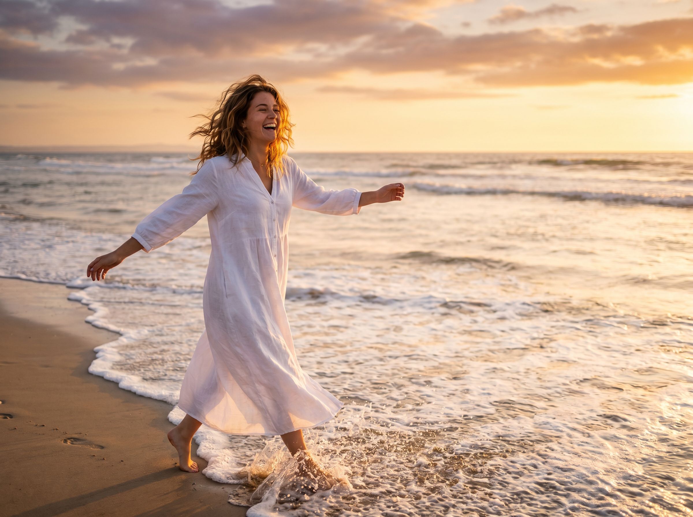 Beach Shooting – Strand bei Sonnenuntergang